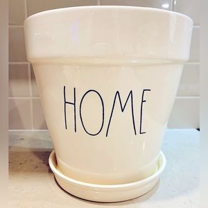Rae Dunn large Home planter
